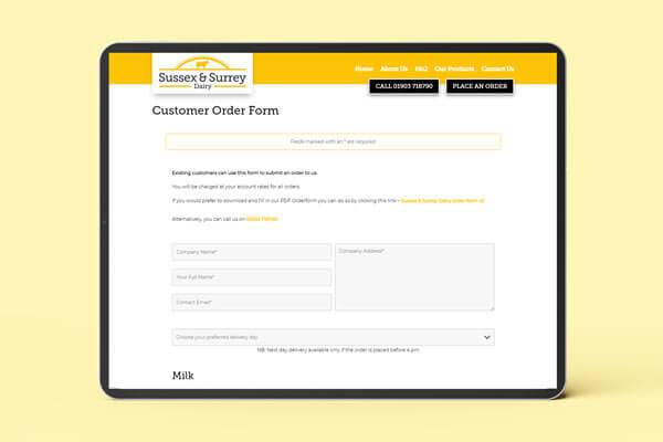 sussex-and-surrey-dairy-website-customer-order-form sussex and surrey dairy website customer order form